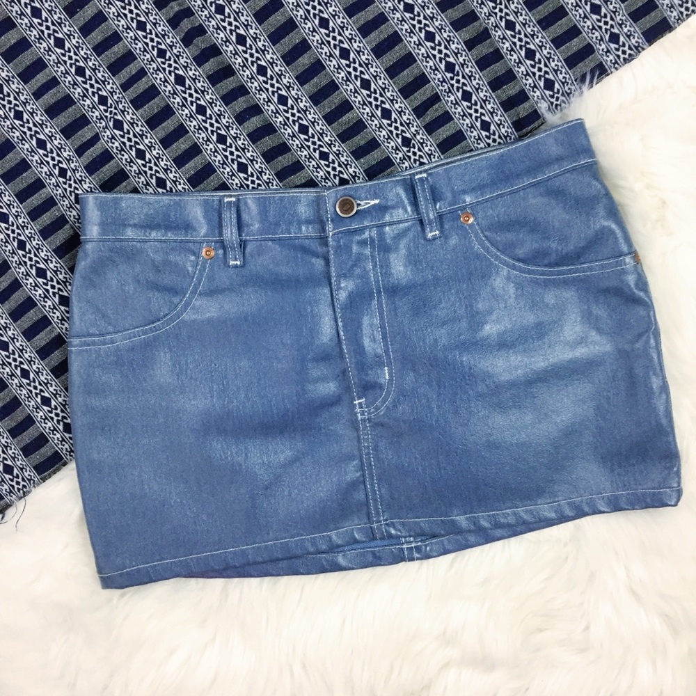 Vintage Todd Oldham Jeans Mini Skirt